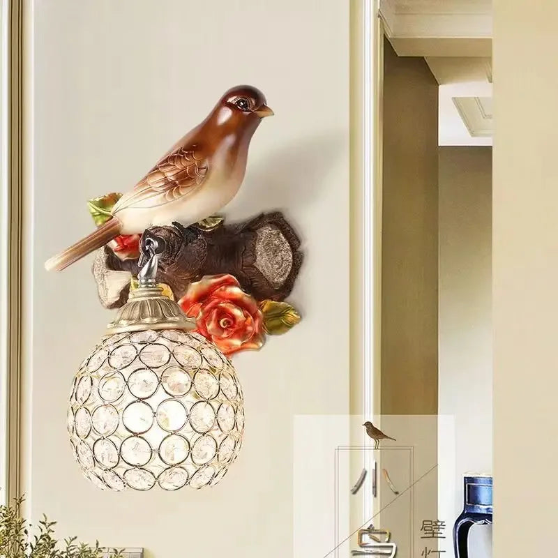 BirdGlow – Stylish LED Wall Lamp for Bedrooms and Living Rooms