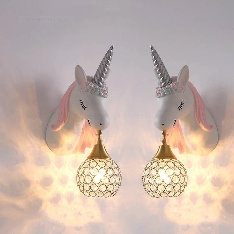 UnicornLight – Playful Wall Lamp for Children's Rooms