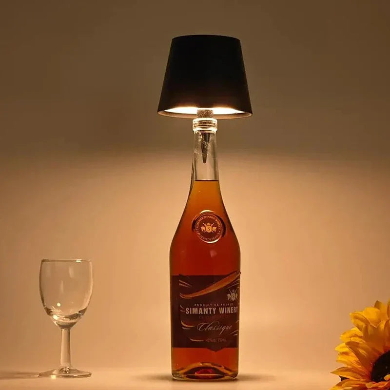 Nomadic Light – Wireless Bottle Lamp with Adjustable Light