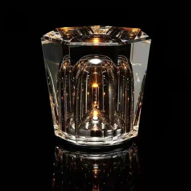 CrystalLuxe – Luxe Table Lamp for Atmospheric Spaces
