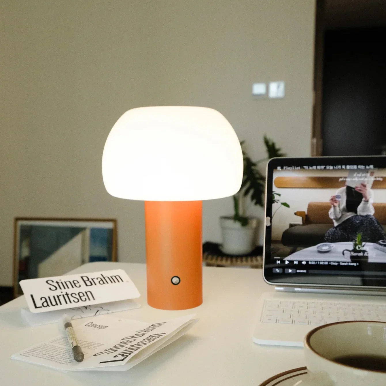 Versatile Glow - Multifunctional Rechargeable Table Lamp for Indoors and Outdoors
