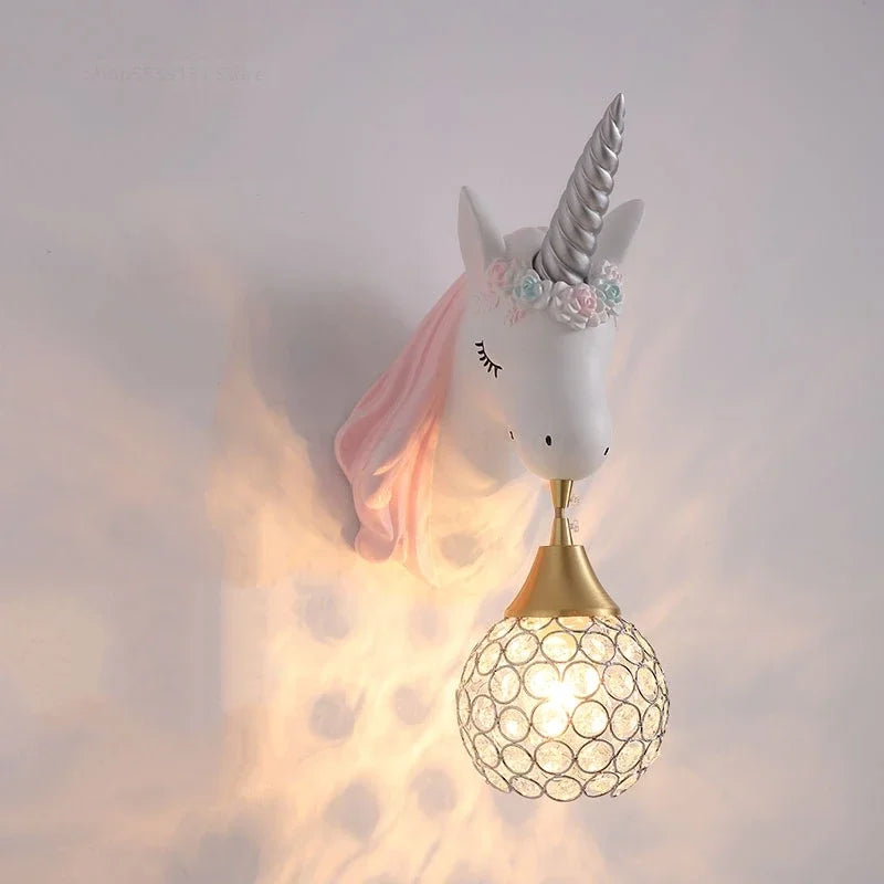 UnicornLight – Playful Wall Lamp for Children's Rooms