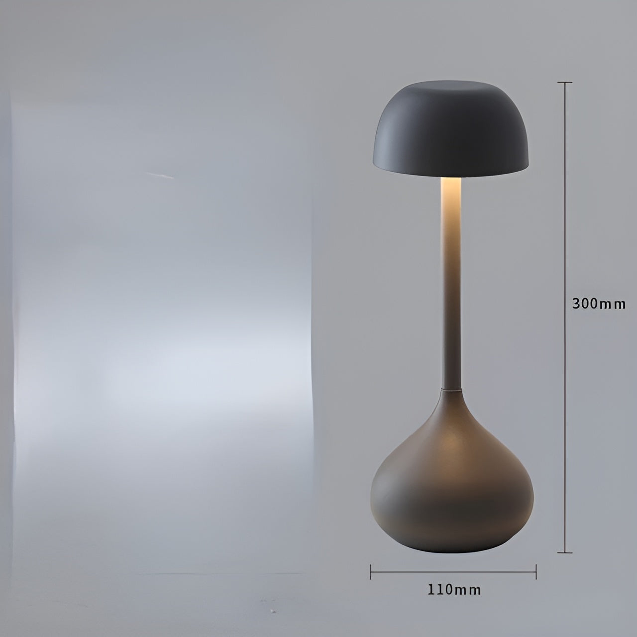 LumiTouch Wireless LED Table Lamp – Elegant, Dimmable and Modern