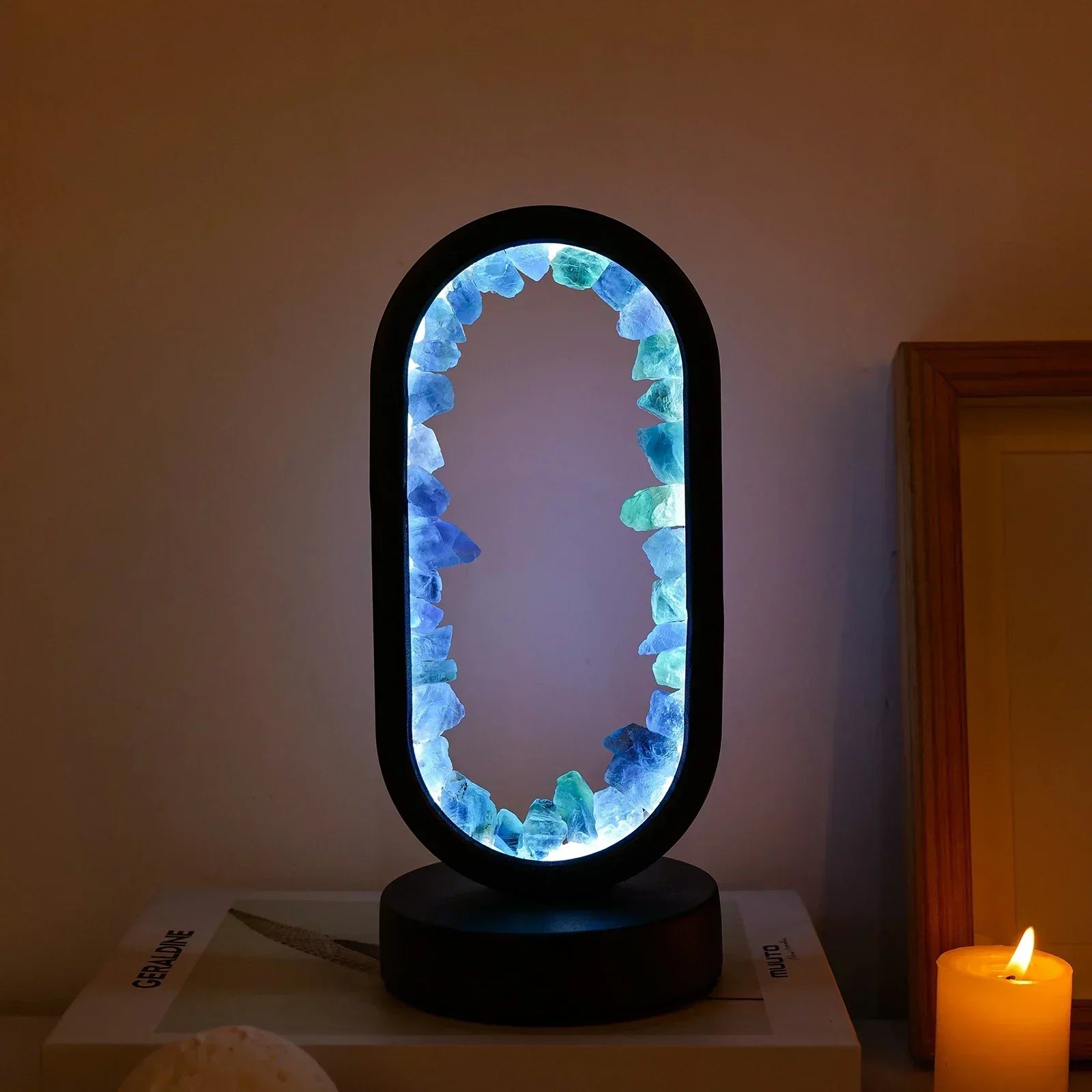 Amethyst – Elegant Natural Light Crystal Light