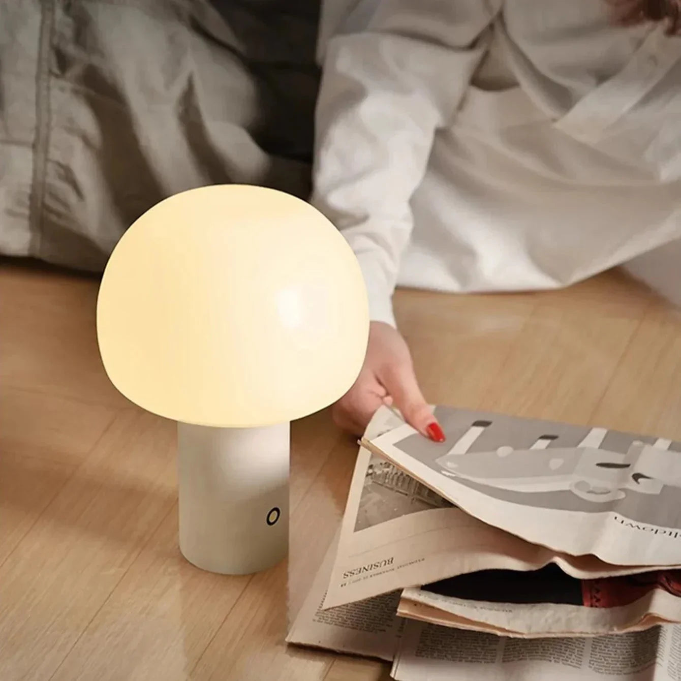 Versatile Glow - Multifunctional Rechargeable Table Lamp for Indoors and Outdoors