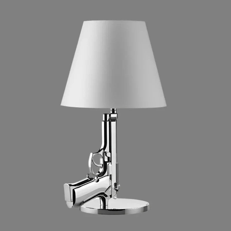 Artistic Glow – Innovative Pistol-Shaped Desk Lamp