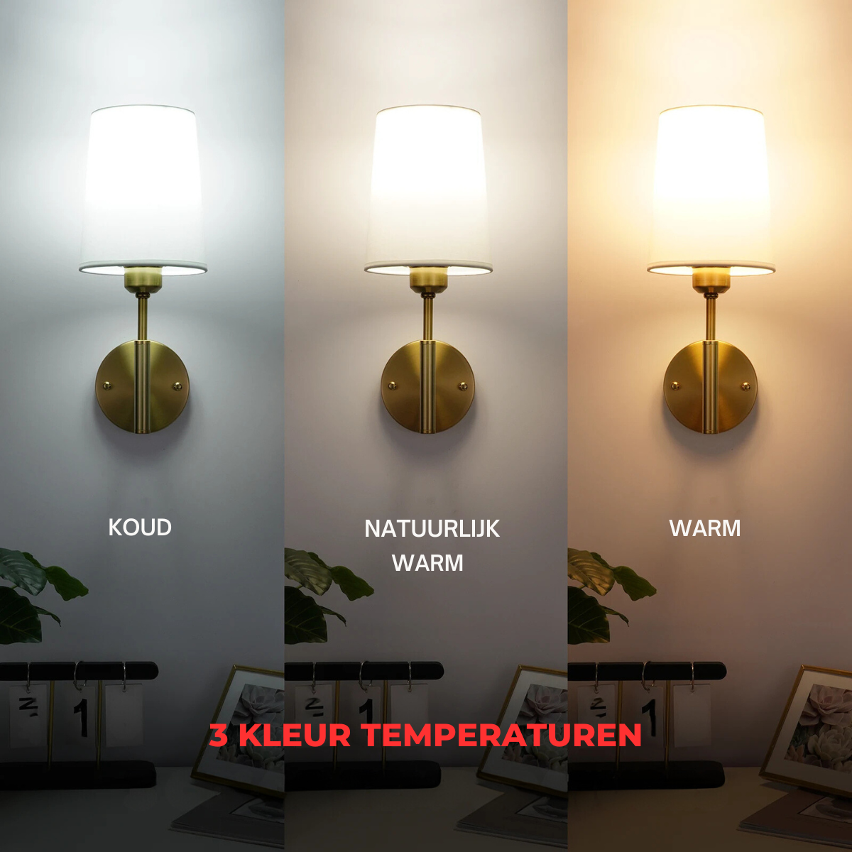 Nova Wall Lamp - Wireless Rechargeable Wall Lamp