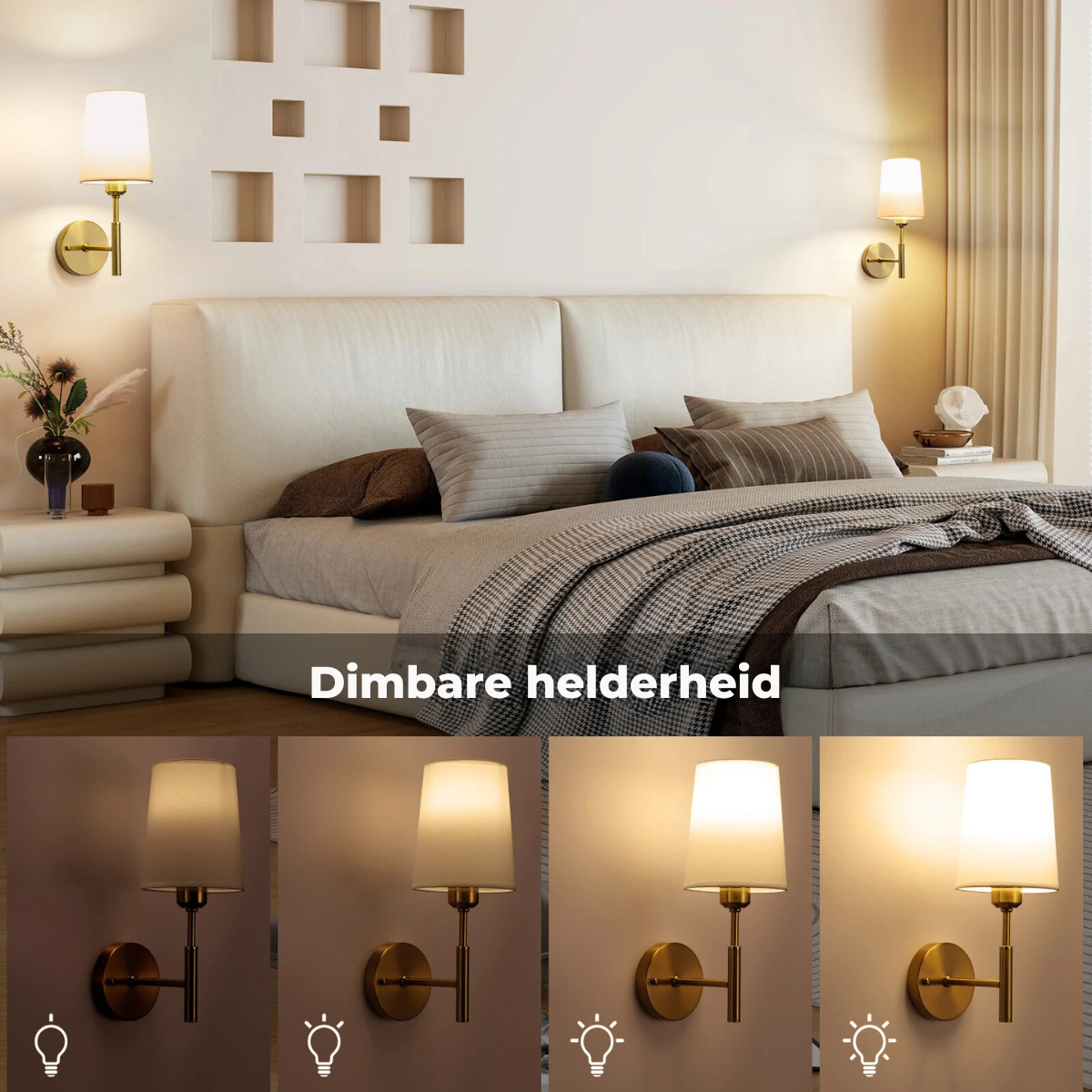 Nova Wall Lamp - Wireless Rechargeable Wall Lamp