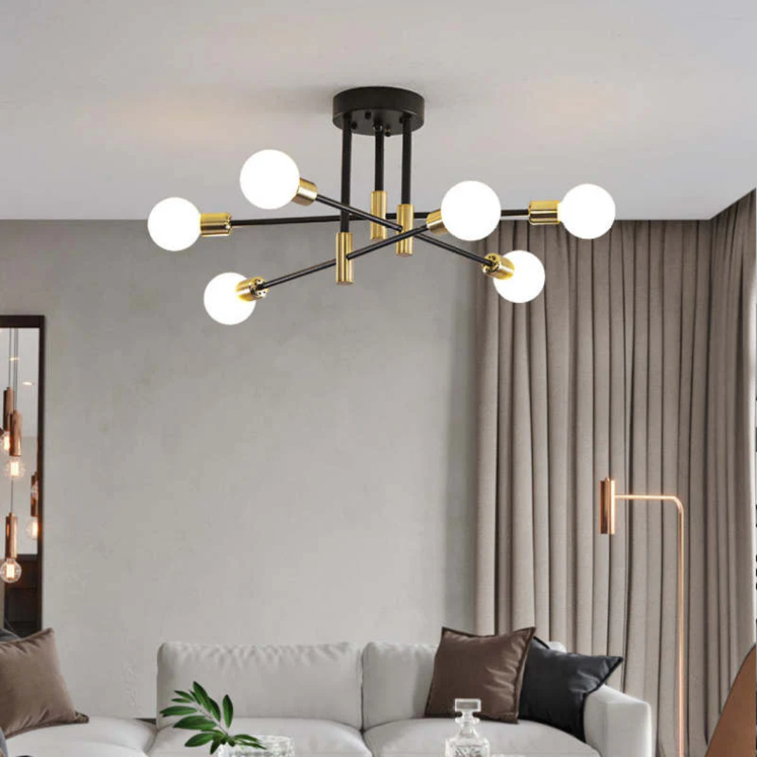 Royal Light – Luxurious LED Ceiling Lamp for Living Room