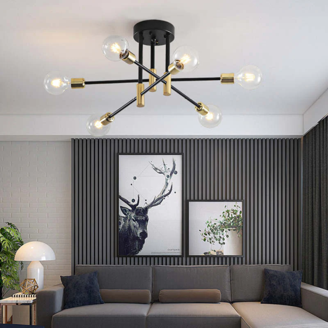Royal Light – Luxurious LED Ceiling Lamp for Living Room