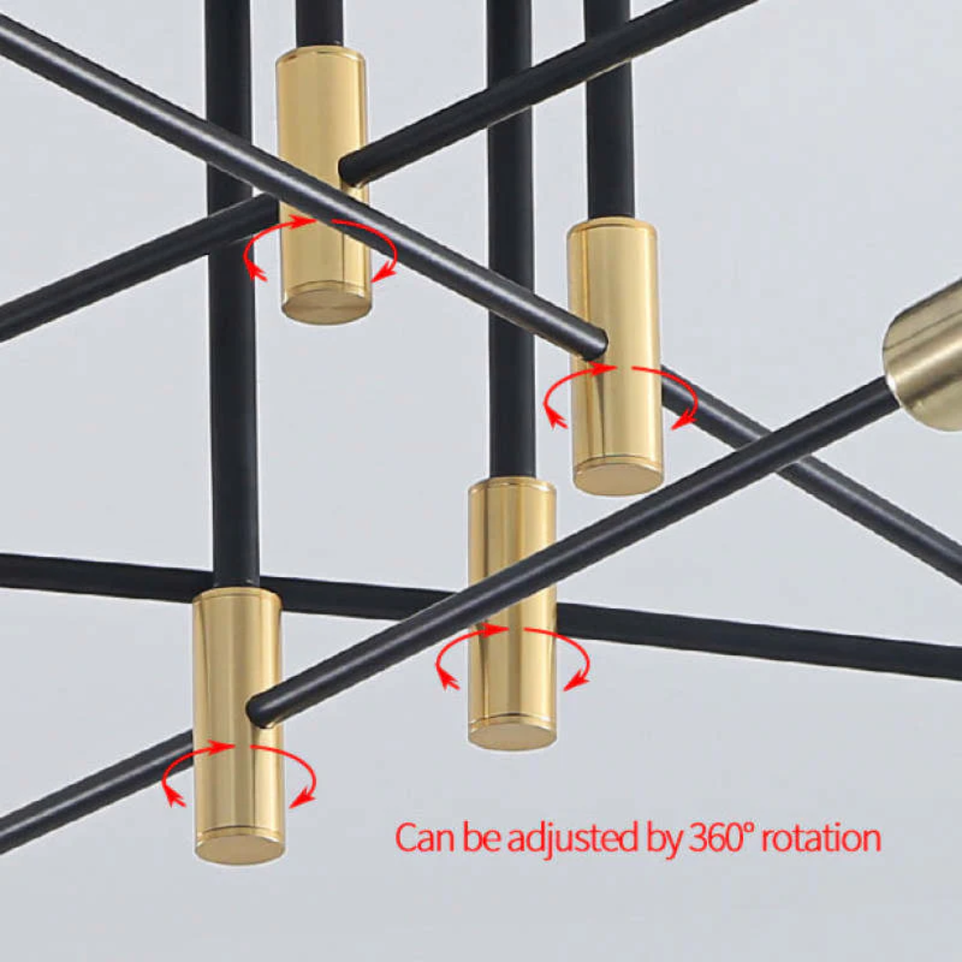 Royal Light – Luxurious LED Ceiling Lamp for Living Room