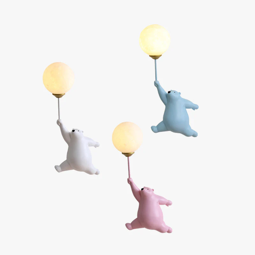 TeddyGlow - Elegant LED Wall Lamp for the Wall
