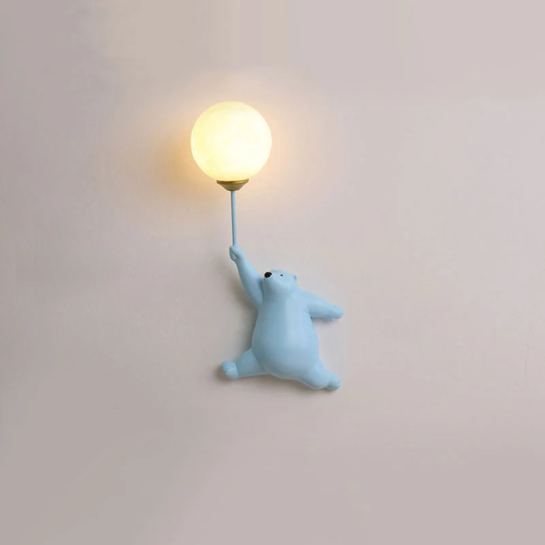 TeddyGlow - Elegant LED Wall Lamp for the Wall