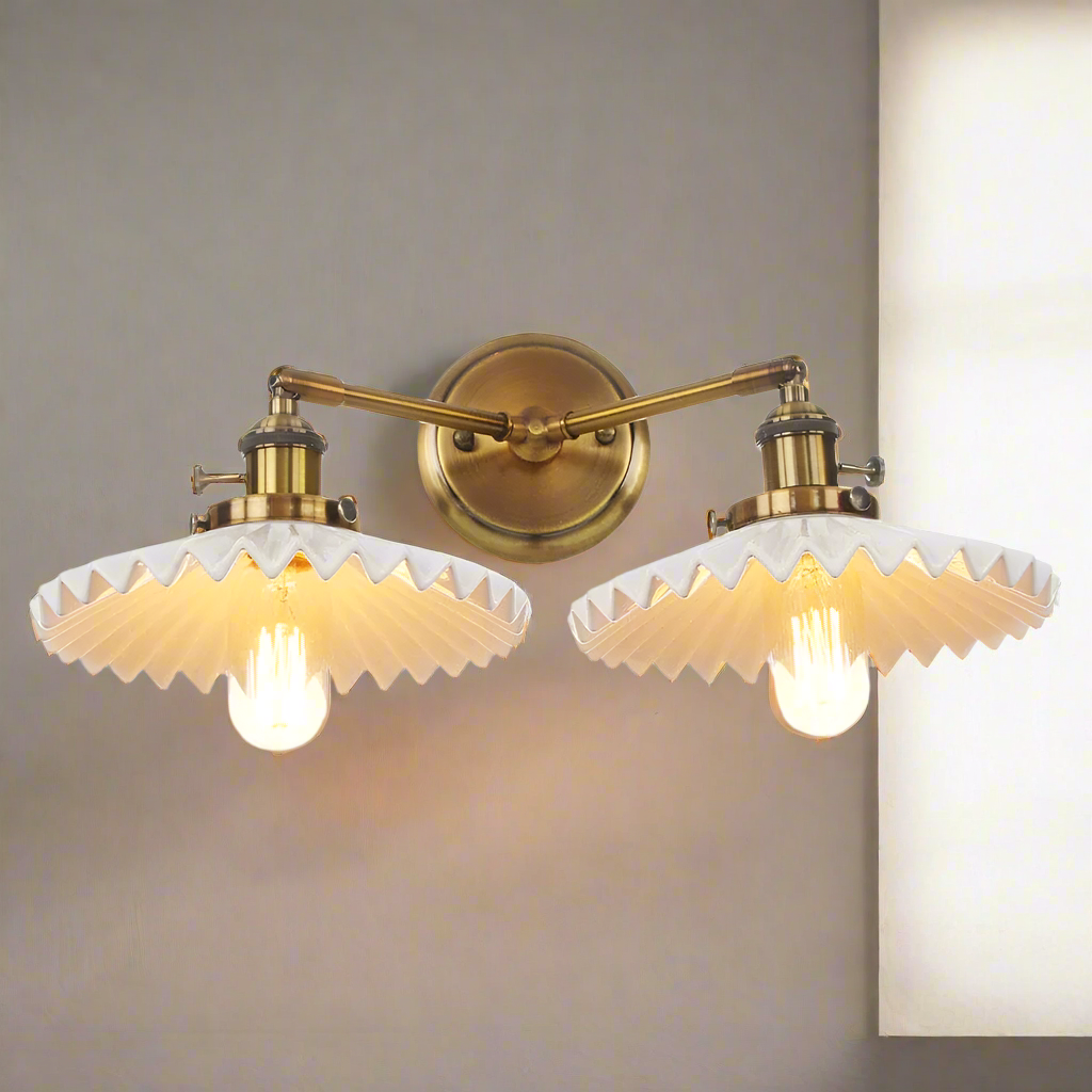 ElegantGlow – LUXURY Ceramic Wall Lamp with Double Lighting