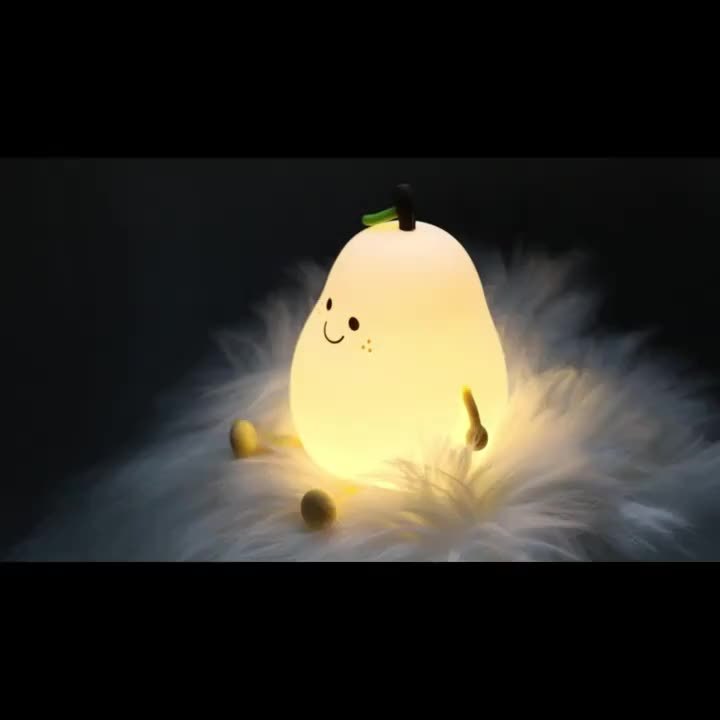 PearGlow Lamp - Dimmable USB Rechargeable LED Lamp