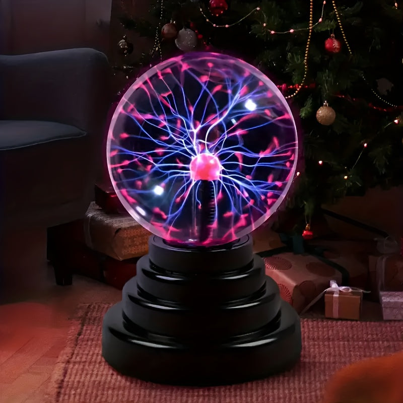 PlasmaGlow - Interactive LED Plasma Ball with USB