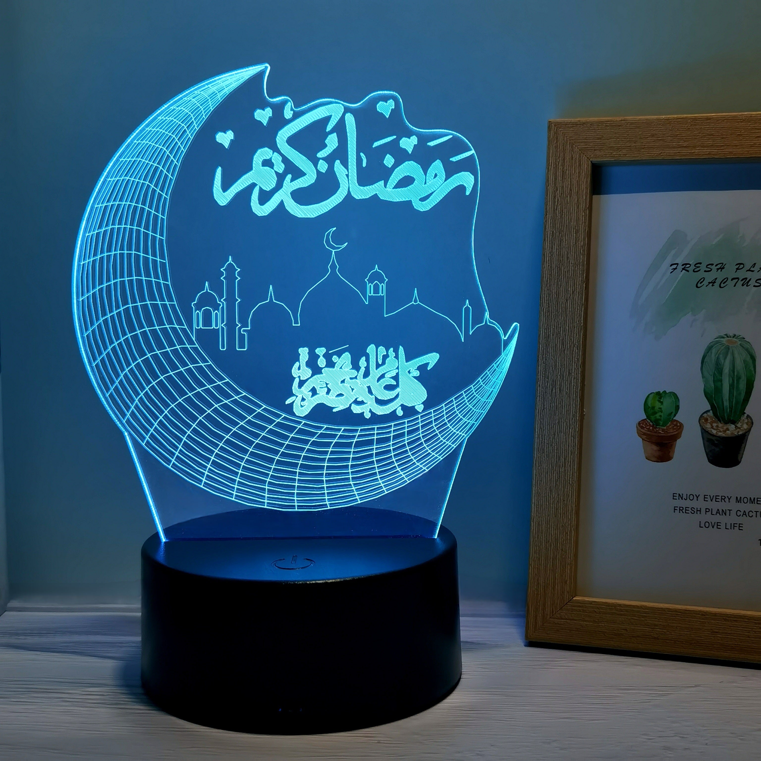 MoonPalace - 3D Colorful Night Light Touch