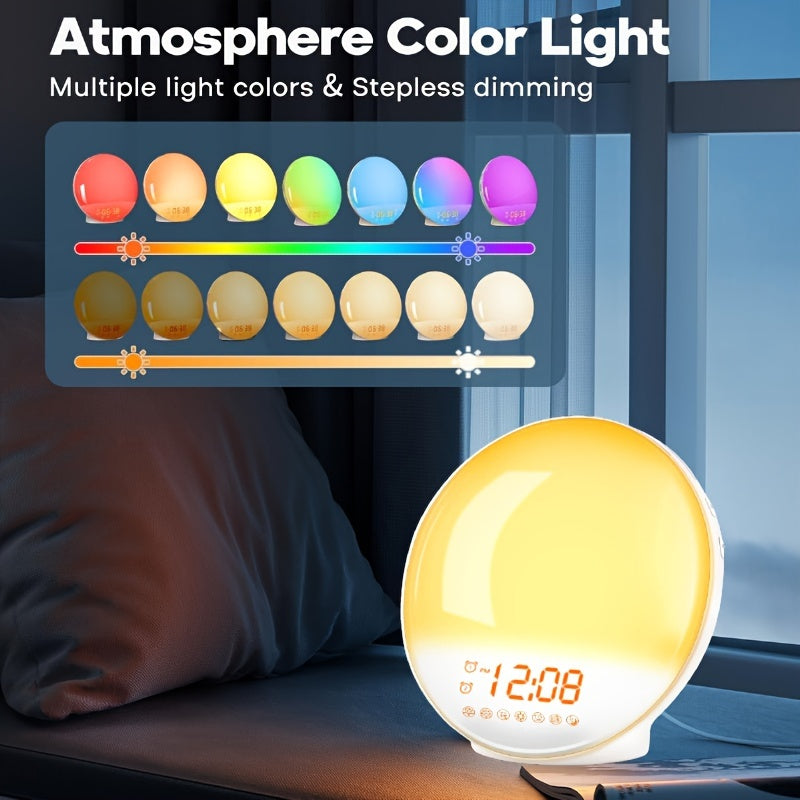 AlarmGlow – Smart Solar Light with Dual Alarm Clock