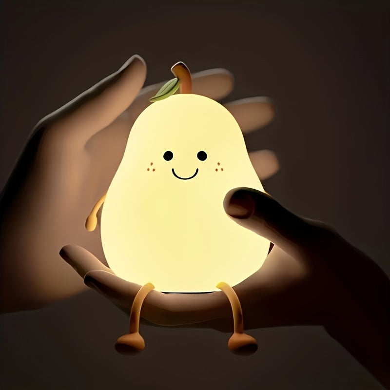 PearGlow Lamp - Dimmable USB Rechargeable LED Lamp