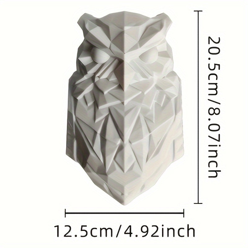 Owl Glow Wall Lamp - Geometric LED Wall Decoration