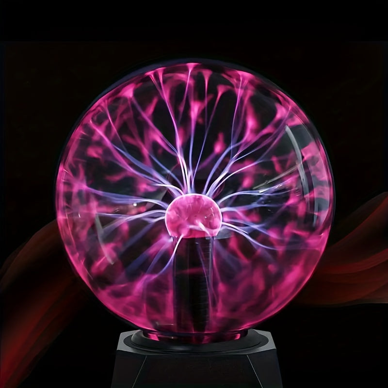 PlasmaGlow - Interactive LED Plasma Ball with USB