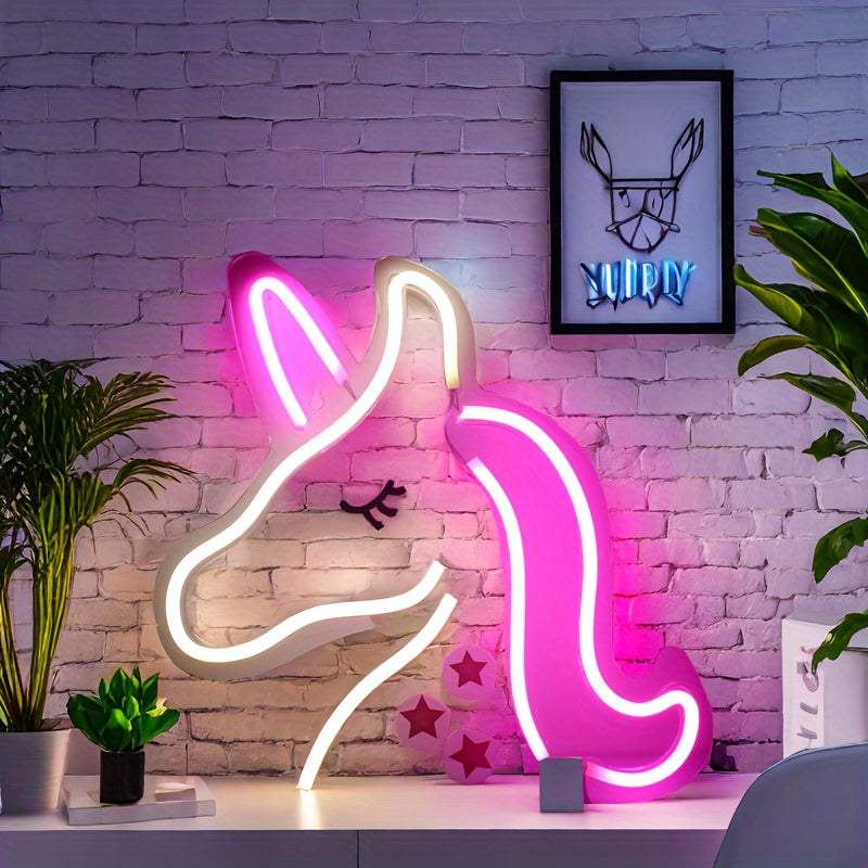 NeonMagic Light – Magical Pink LED Wall Lamp
