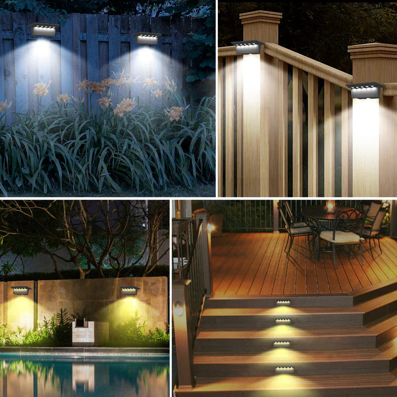 Bright Light Solar Garden Light - Durable & Weatherproof Lighting