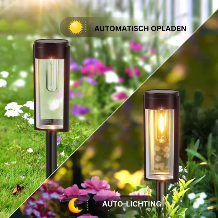 LumiPath – Luxe Solar Pad Lighting for Garden