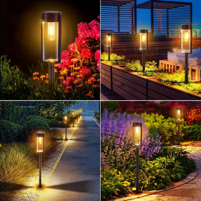 LumiPath – Luxe Solar Pad Lighting for Garden