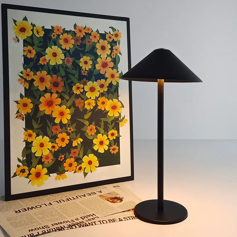 Elegant GoLumina Wireless Desk Lamp with Adjustable Lighting