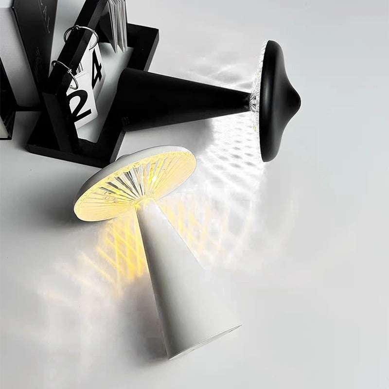 Mushroom Table Lamp - Elegant LED Table Lamp with Touch Dimming Function