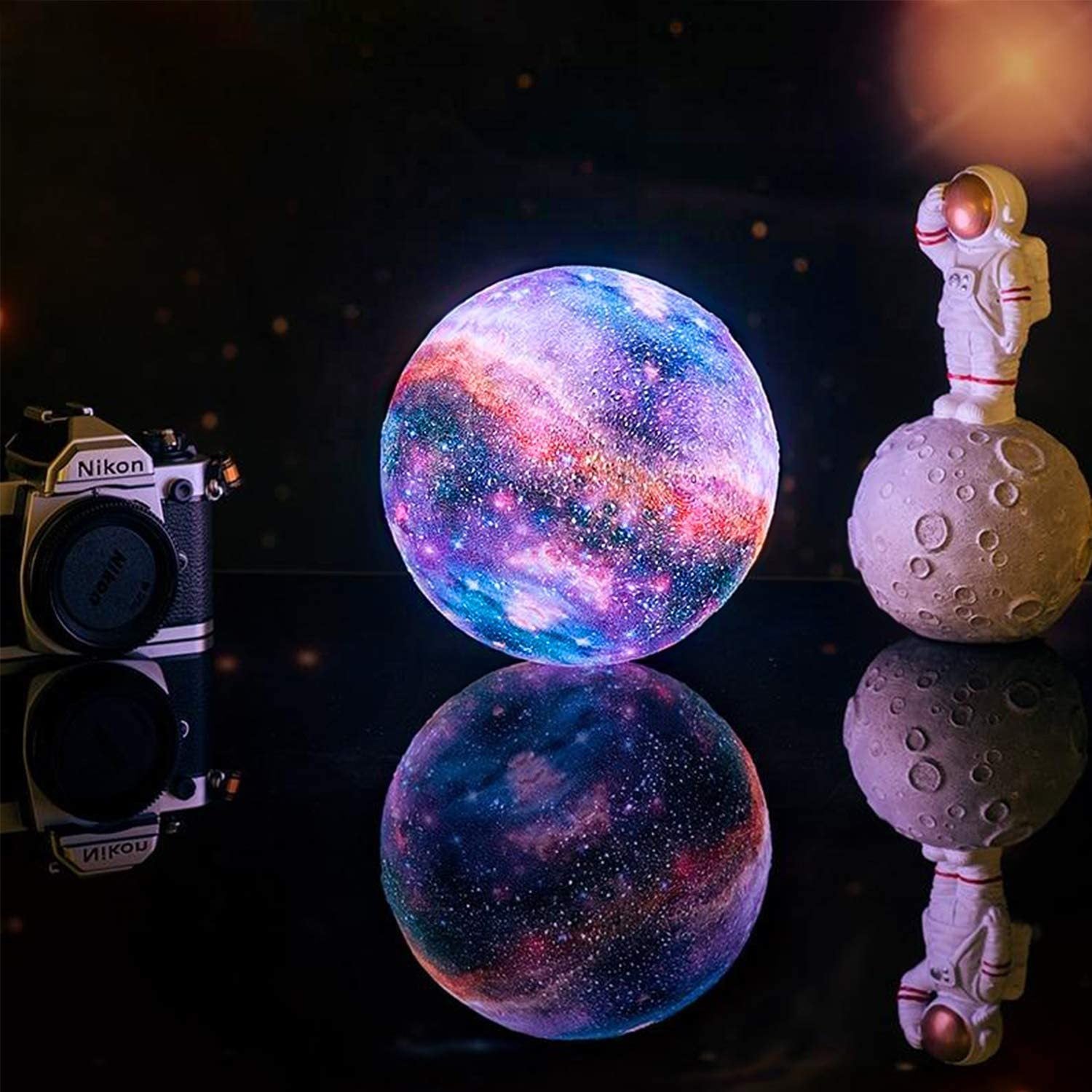 Moonbright Lamp - Dreamy Stars Night Lamp with Rechargeable Touch Control