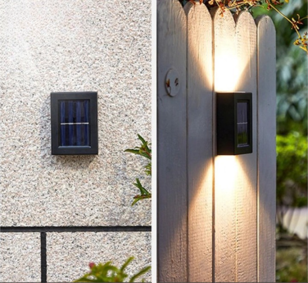 Wireless LED Solar Wall Lights – Solar Powered Outdoor Wall Lighting