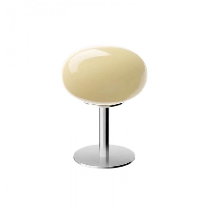 Serene Magic - Elegant Beige Table Lamp for Mood Lighting